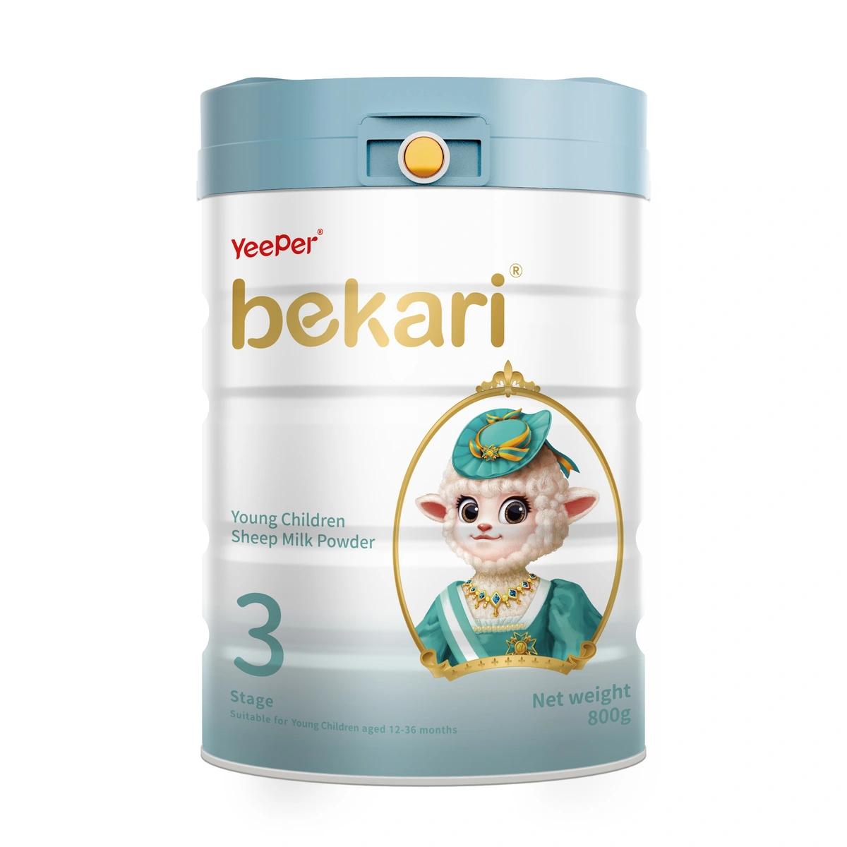 Original BEKARI Overseas Edition Stage 3 800 g can, 12–36 months